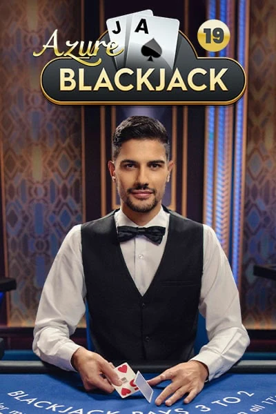 Azure Blackjack 19 — live blackjack van Pragmatic Play bij Rivo Casino