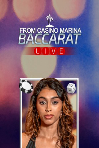 From Casino Marina Baccarat — live baccarat van Ezugi bij Rivo Casino