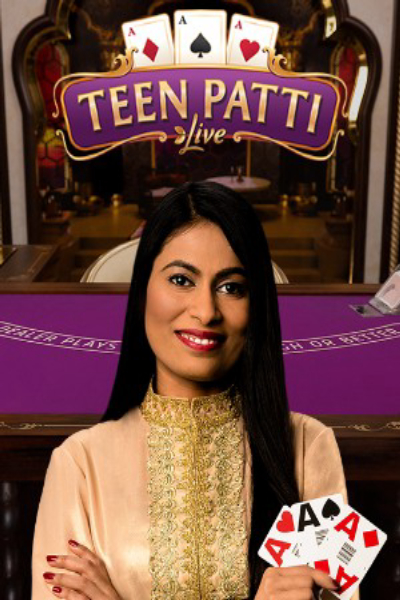 Teen Patti Live — live game show van Ezugi bij Rivo Casino